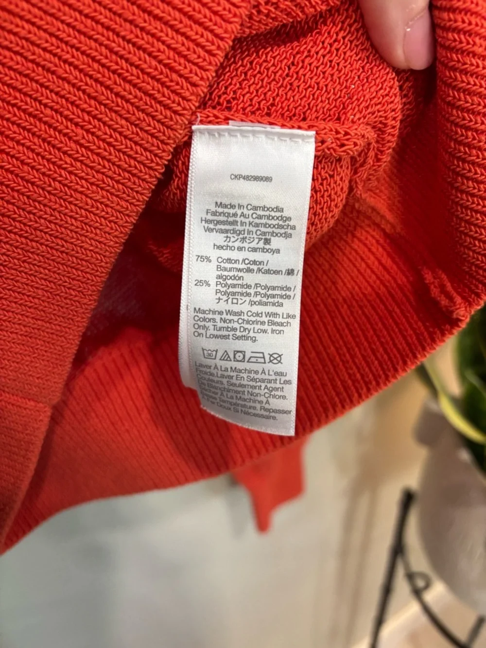 Madewell | Coral Crewneck Pullover Sweater | Size Medium